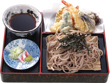 自家製天ざるそば