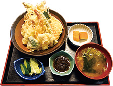 ランチタイム天丼